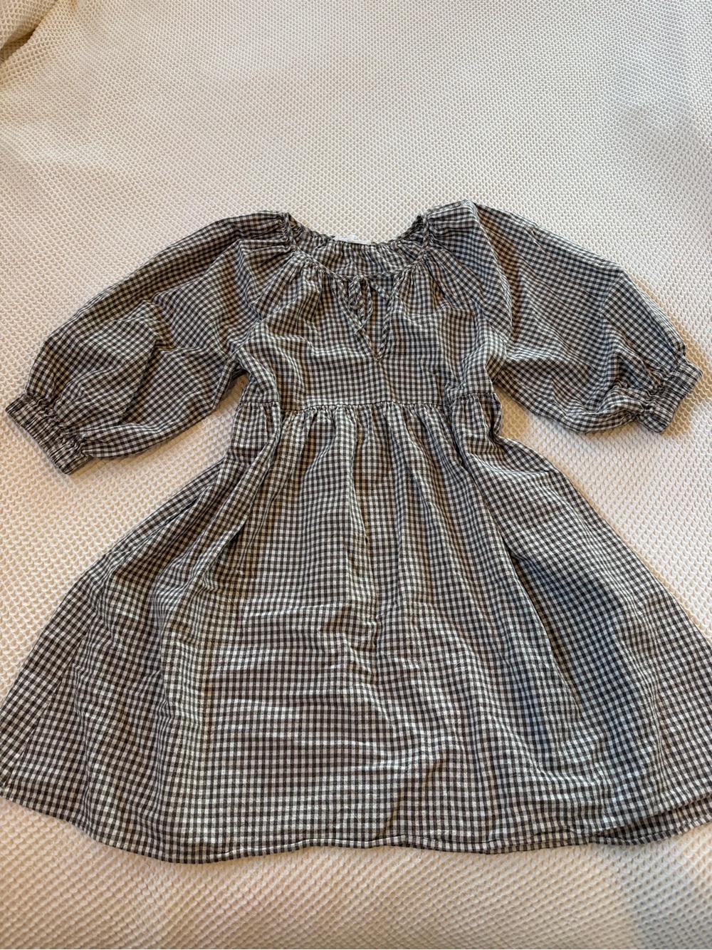 NWOT Emerson Fry Gingham Cotton Dress